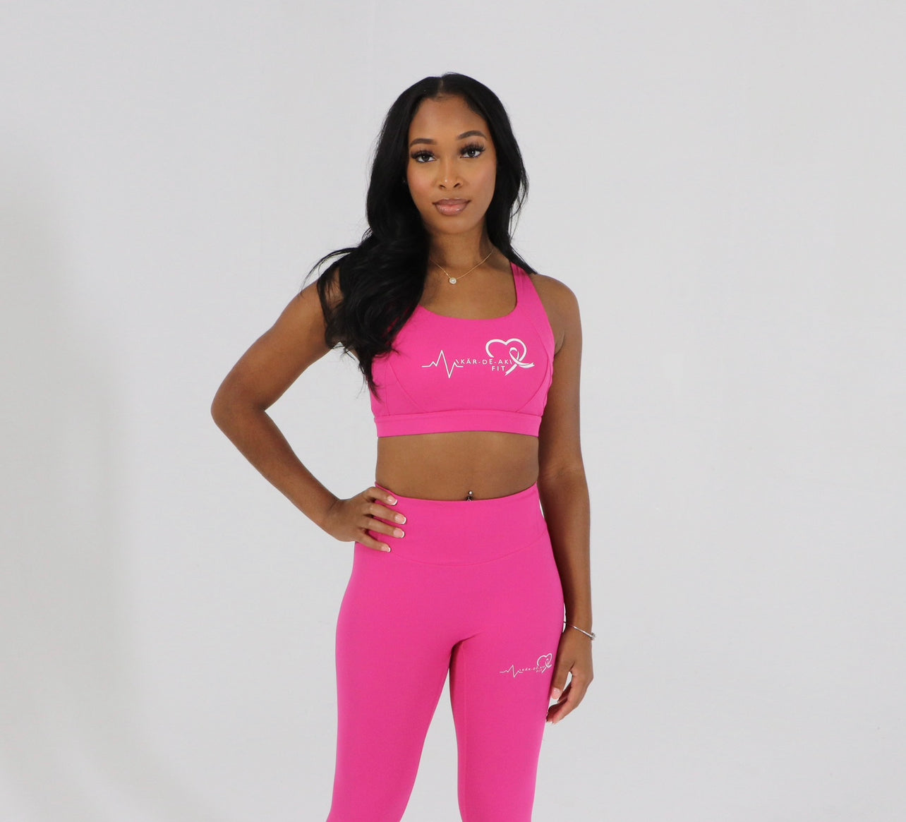 Pink Survivor Sports Bra